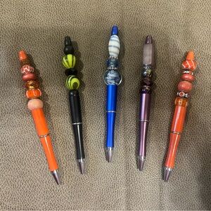 Colorful Beaded Pens Set